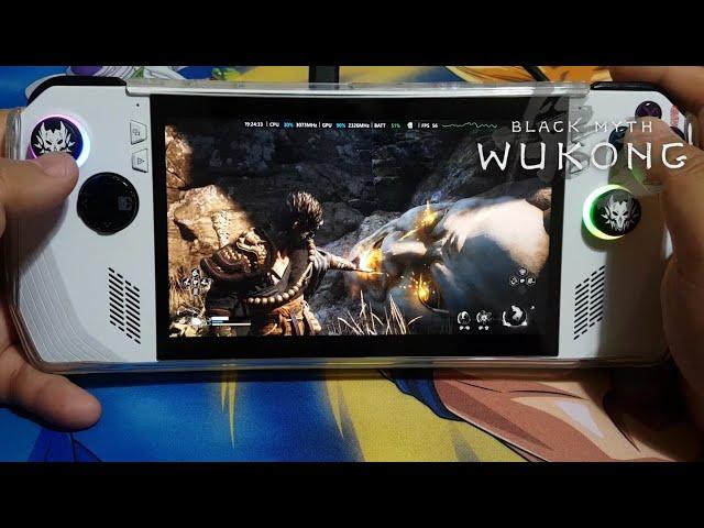 Black Myth: Wukong Earth Wolf Boss Gameplay on Asus ROG Ally Part 10