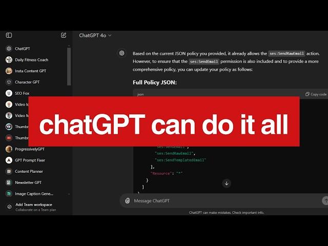 You can literally solve ANY PROBLEM using ChatGPT