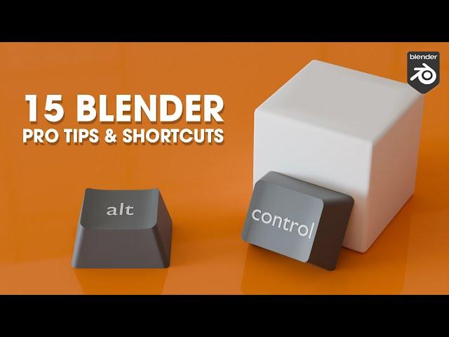 Explaining 15 Pro Blender Modeling Tips & Shortcuts Using Just a Cube | Blender 4.0 Tutorial