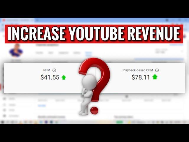 How To Increase RPM and CPM |YouTube RPM and CPM explained|  Increase YouTube Revenue 2022