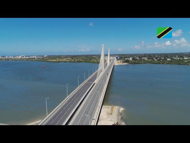 Kigamboni Bridge in Dar Es Salaam-Tanzania