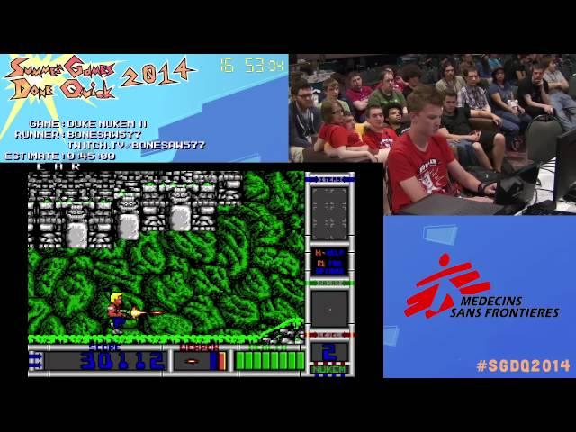 Duke Nukem II by Bonesaw577 in 32:12 - SGDQ2014