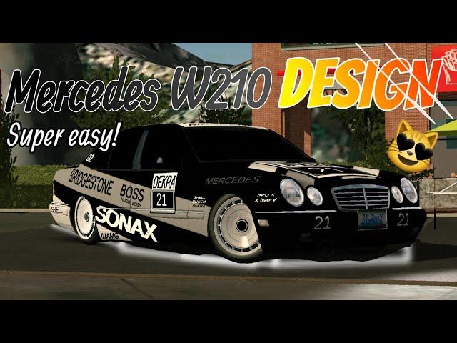 Mercedes W210 ll Design Tutorial ll Car Parking Multiplayer