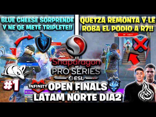 BRASIL YA CONOCE A SUS 6 RIVALES!! SNAPDRAGON OPEN FINALS LATAM NORTE *DIA2* QUETZA ELIMINA A R7