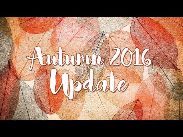 Autumn Channel & Series Update