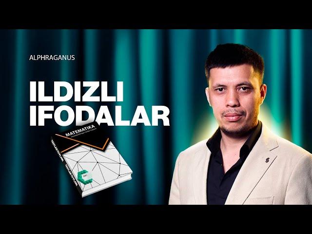 20-dars. ILDIZLI IFODALAR IDC MAVZULASHTIRILGAN TESTLAR TO'PLAMI