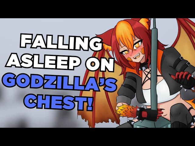 Kidnapped & Cuddled by Female Godzilla! F4A ASMR Roleplay [Giantess] [Heartbeats] [Monster Girl]