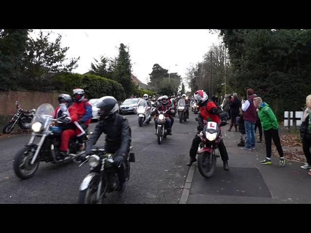 Reading TOY RUN 7th December 2014 Wokingham