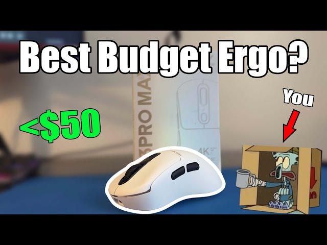 *BEST* Budget Ergonomic Gaming Mouse? | Rapoo VT3 Pro Max Review.