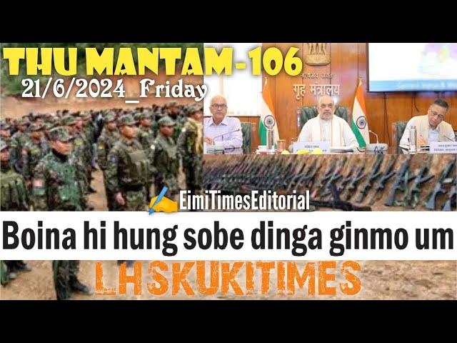 BOINA HI HUNG SOBE DINGA GINMO UM||️EimiTimesEditorial||THUMANTAM-106|LHSKUKITIMES