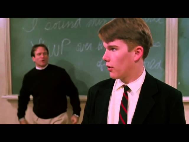 Dead Poets Society - Todd's poetry scene