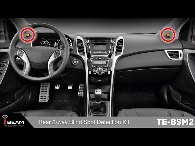 iBEAM Rear 2-way Blind Spot Detection Kit (TE-BSM2)