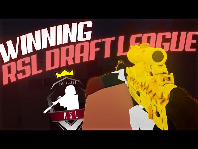 My Journey In RSL Draft League... (Counter Blox)