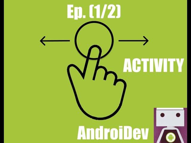 Change Activity Using Swipe Gesture - KOTLIN | ANDROID STUDIO (1/2)