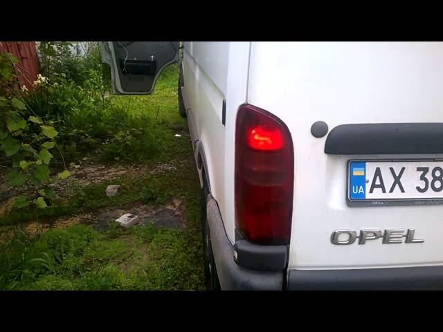 Renault master, Opel Movano 2003 Repair of connection and additional stop signals.