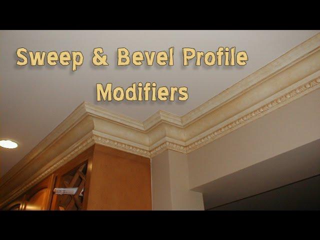 32 Modifiers in 3Ds MAX (Sweep & Bevel Profile)