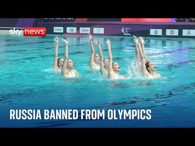 Paris 2024 Olympics: Russian athletes banned from the competition