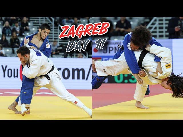 Judo Zagreb GP 2024 - DAY 1 Highlights