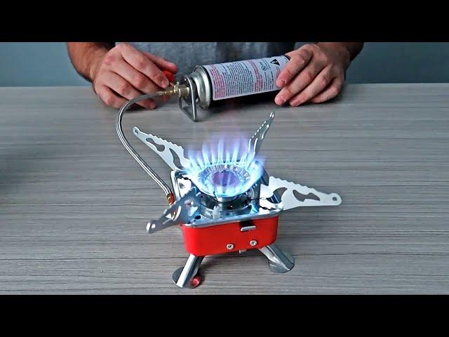 Mini Camping Gas Stove Upgraded