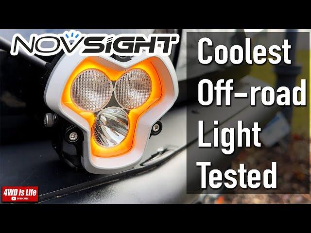 NOVSIGHT HALO Series Off-road LED Light Pods - Unboxing, Installation, and Tested