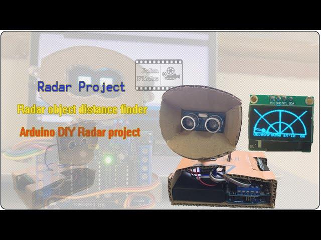 Radar object distance finder | Arduino Radar project | Distance Finder | Radar | Arduino UNO |