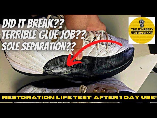 RESTORATION UPDATE!!! AFTER 1 DAY OF USE | THE BARBERY AND SOLE GAME PH SNEAKER RESTORATION SERVICE