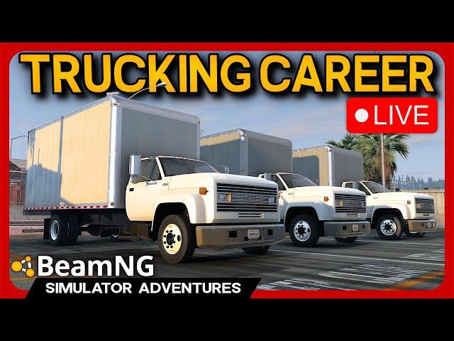 BeamNG 0.33 Career Update: Has Trucking Improved?  LIVESTREAM