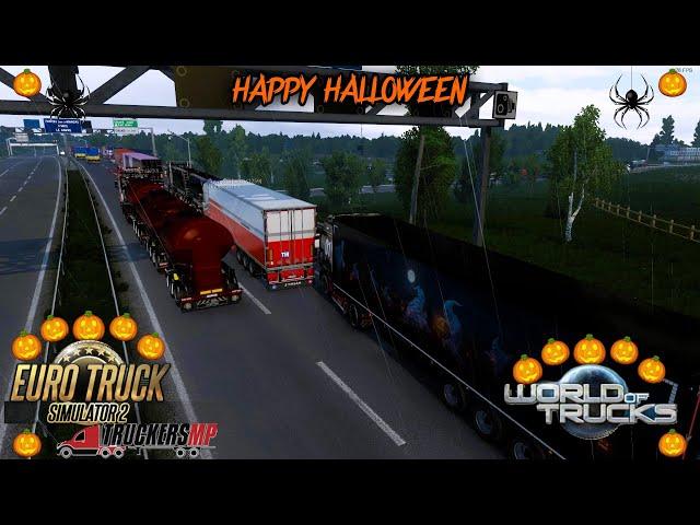 Счастливого Хэллоуина 2024 TruckersMP(3) Euro Truck Simulator 2