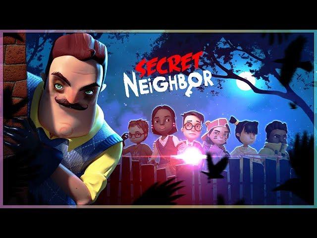 НОВЫЙ ПРИВЕТ СОСЕД ОБНОВЛЕНИЕ по СЕТИ с ДРУЗЬЯМИ! - Hello Neighbor Secret прятки