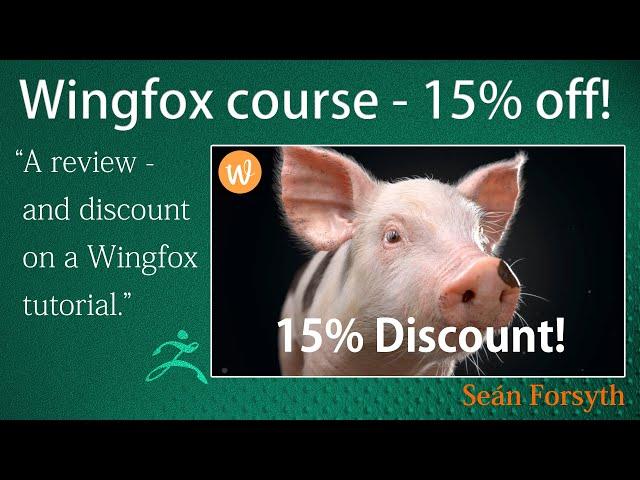 Wingfox course on photorealistic animal -  a review plus discount offer