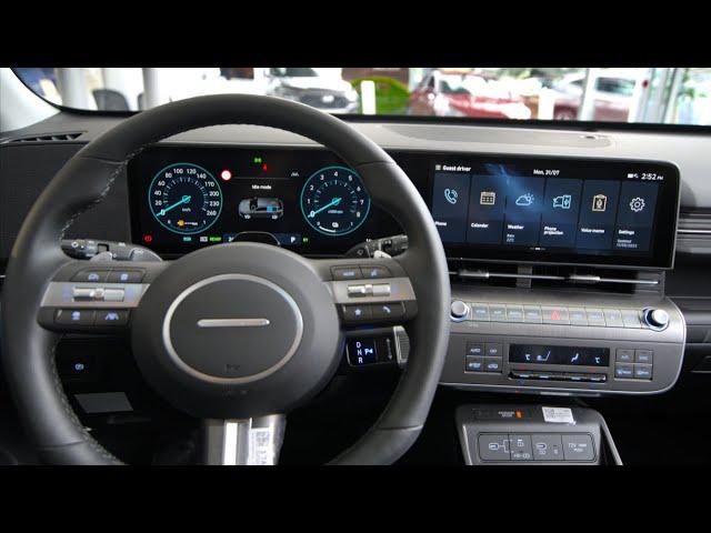 New Hyundai Kona Multimedia System & Digital Cockpit 2024