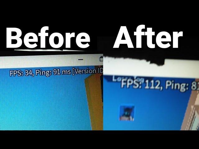 How to get more FPS in Roblox just by changing this one windows setting! (Roblox)