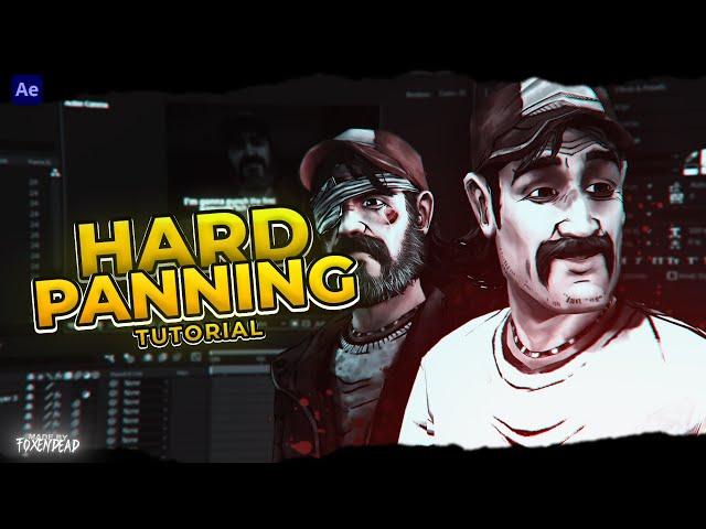 How to make hard panning tutorial | on After Effects