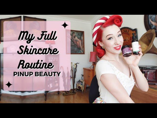 My OTT Pinup Skincare Routine With Miss Lady Lace!