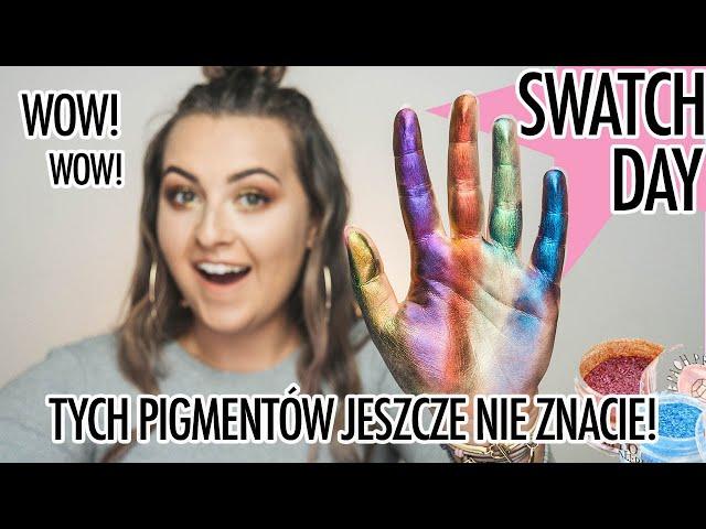 SWATCH DAY - PIGMENTY KLEPACH PRO - NIESAMOWITE KAMELEONY! | LAMAKEUPEBELLA