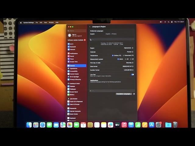 How To Change System language In Macbook Air M2 2023