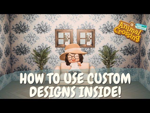 How To Use Custom Designs For Interiors & Design Ideas // Animal Crossing New Horizons