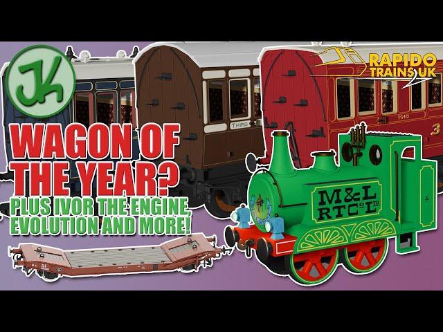 Wagon of the Year, Ivor the Engine and More! Rapido's Latest Releases and Announcements