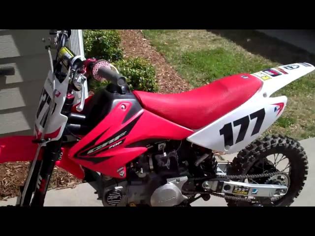 Honda CRF 70 Full Mod @ Idle