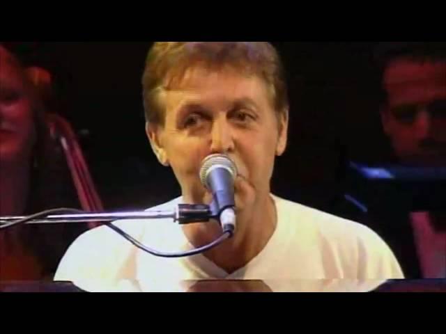 PAUL McCARTNEY, ELTON JOHN, STING - hey jude - London 1997 (HD)