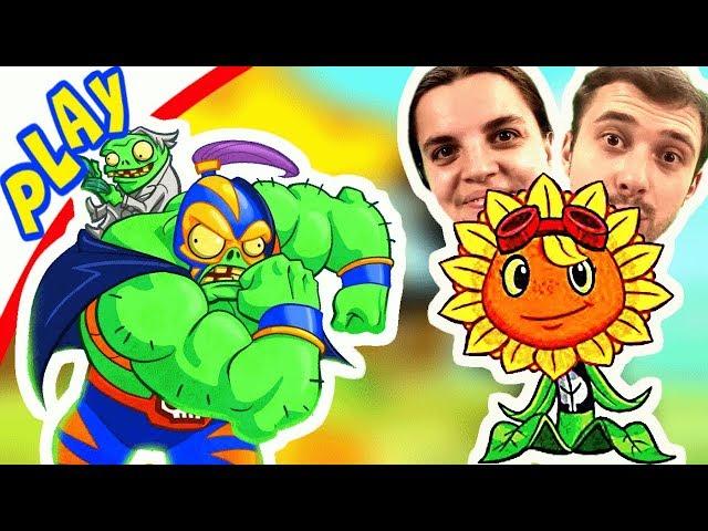 БолтушкА Использует Новых РАСТЕНИЙ против ГЕРОЕВ ПРоХоДиМЦа! #186 - игра Plants vs. Zombies: Heroes