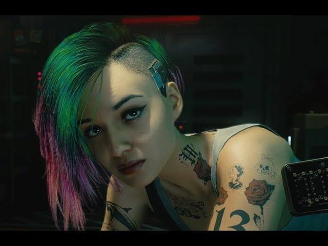 Cyberpunk 2077: Judy romance scene