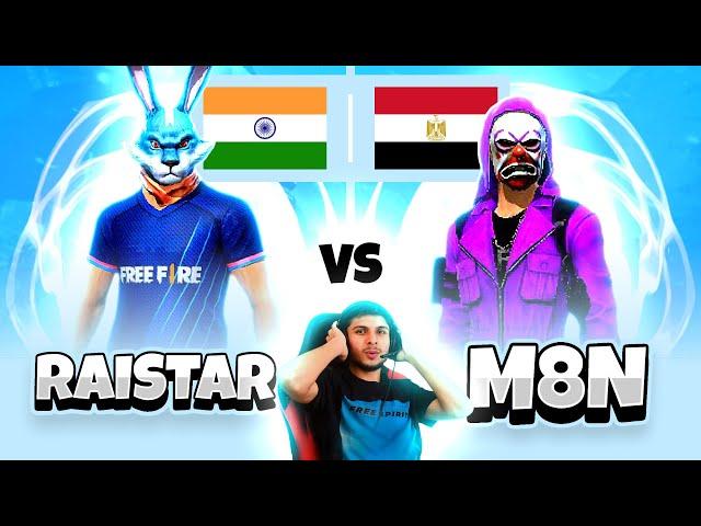 RAISTAR VS M8N || CLASH OF GODS - #nonstopgaming  - FREE FIRE LIVE