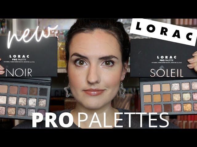 New LORAC PRO Soleil + Noir Palettes | Are They Better?! | Swatches + Review