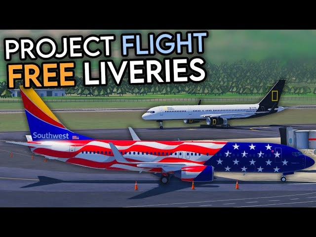 Every Code in Project Flight! ️ (FREE Project Flight Liveries)