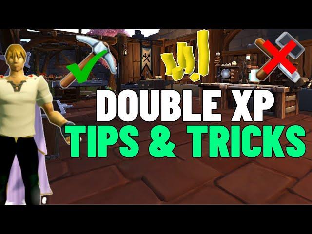 Use This DXP To Become A Billionaire After! | RS3 Double XP Tips & Tricks