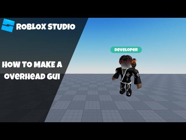 How to make an Overhead Rank in Roblox! (Roblox Scripting Tutorial 2023!)