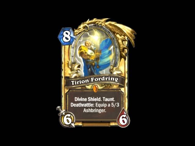 Put Your Faith In The Light - Tirion Fordring - Hearthstone