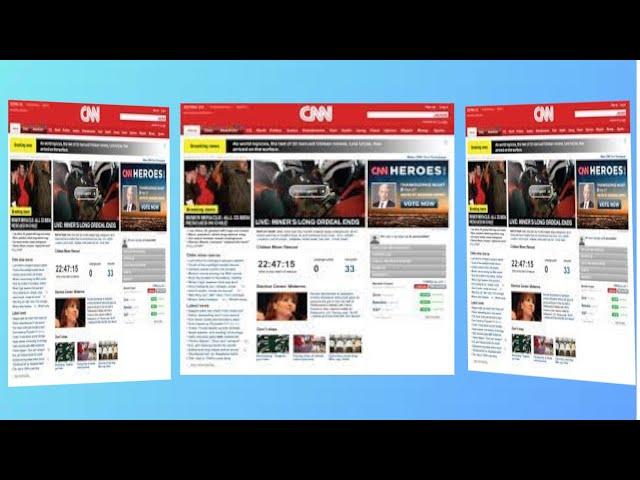 How To Make News Website Like CNN | HTML and CSS Projects