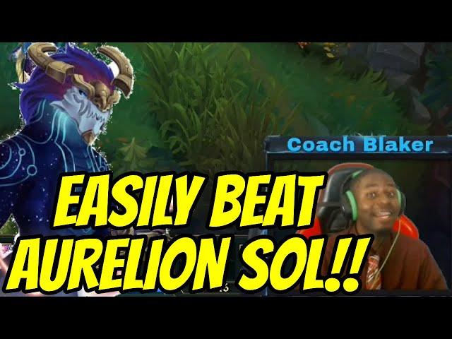 HOW TO BEAT AURELION SOL - LEAGUE OF LEGENDS